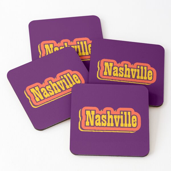 Item preview, Nashville, Tennessee Retro Typography designed and sold by ArtNoveltee.