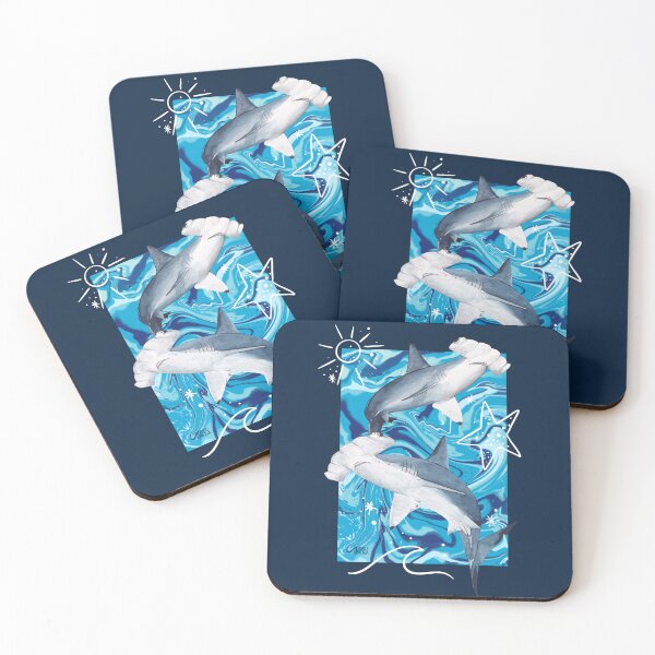 Item preview, HAMMERHEAD SHARKS ABSTRACT 2 designed and sold by BEATRIZ ABAITUA.