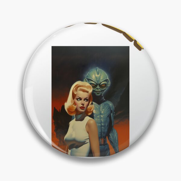 Item preview, Vintage SciFi, UFO, Alien, Invasion, Mars, Outer Space  designed and sold by tshirtart2024.