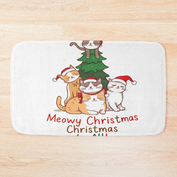 Item preview, Meowy Christmas to All designed and sold by SouadShopArt.
