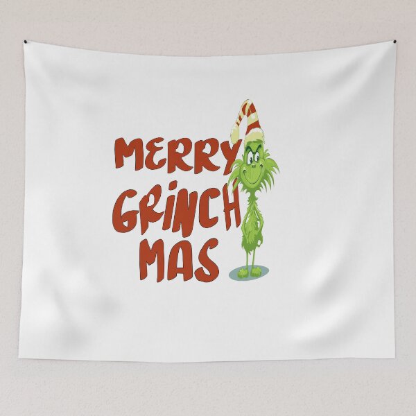 Item preview, merry Grinchmas funny graphic design T-Shirt designed and sold by iLamshop.