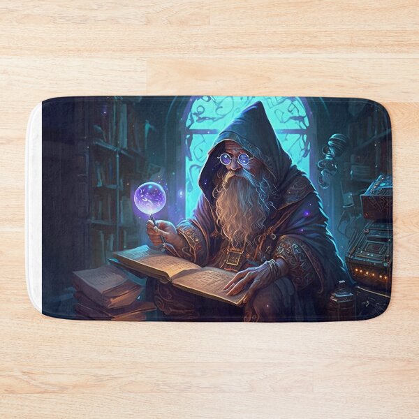 Item preview, Ancient Sorcerer in a Magical Realm designed and sold by Hakubiya.