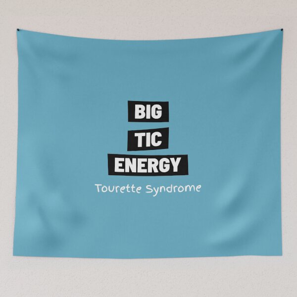 Item preview, Big Tic Energy T-Shirts Hoodies Tourette Syndrome Tees Tourette's Tics Syndrome for Involuntary Tics designed and sold by ChronicillnessT.