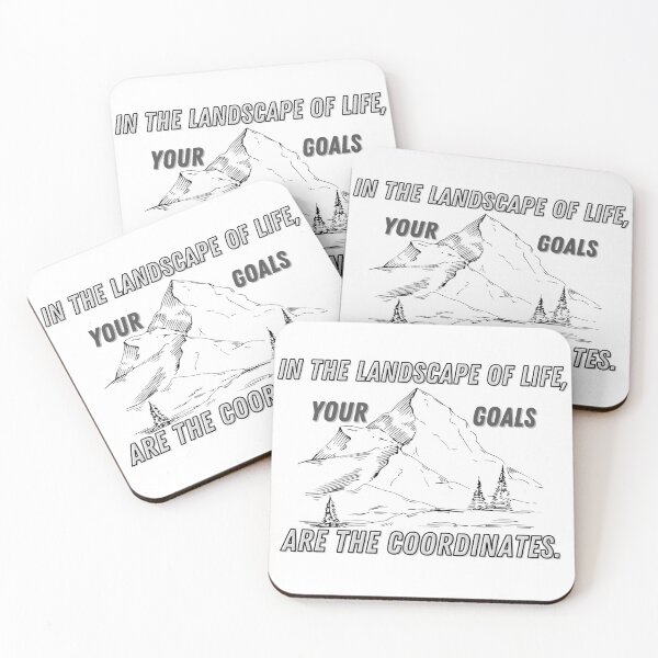 Item preview, In The Landscape of Life Your Goals Are The Coordinates. Gis Technician designed and sold by AngieArt-.