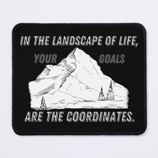 Item preview, In The Landscape of Life Your Goals Are The Coordinates. Gis Technician designed and sold by AngieArt-.
