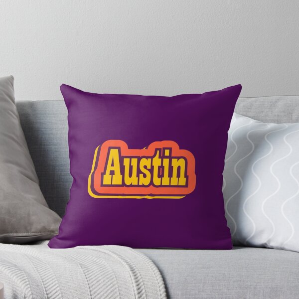 Item preview, Austin, Texas Retro Typography designed and sold by ArtNoveltee.