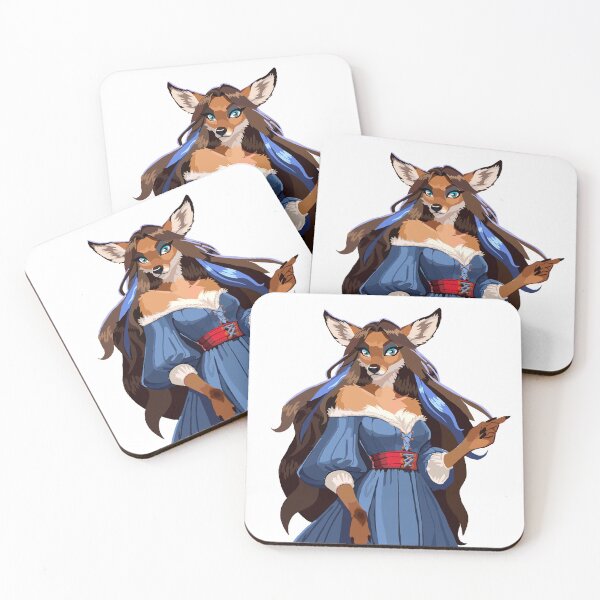 Item preview, Mrs Doe in a blue dress designed and sold by KlakkDrawsStuff.