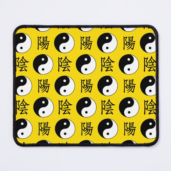 Item preview, Yellow Zen Yinyang Pattern Design designed and sold by PatternTitan.