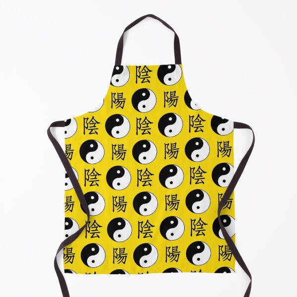 Item preview, Yellow Zen Yinyang Pattern Design designed and sold by PatternTitan.