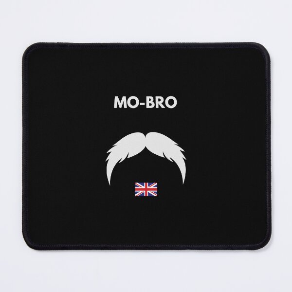 Item preview, MOvember Inspired MO-BRO UK Moustache 3 T-Shirt and Stickers designed and sold by Wit-T-Merch.