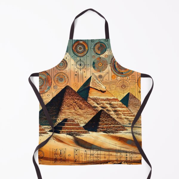 Item preview, Celestial Geometry of the Pyramids designed and sold by ArtPrintsUSA.