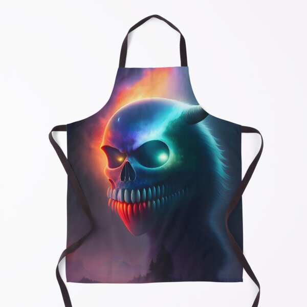Item preview, Infernal Horizon Skull designed and sold by ArtPrintsUSA.