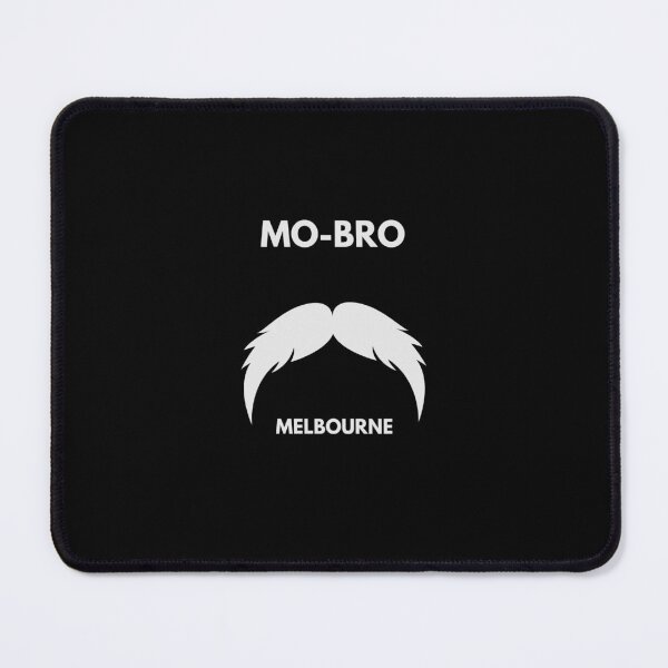 Item preview, MOvember Inspired MO-BRO Melbourne Australia Moustache 3 T-Shirt and Stickers designed and sold by Wit-T-Merch.