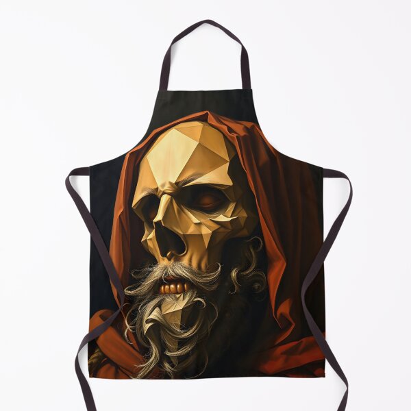Item preview, The Geometric Reaper Skull designed and sold by ArtPrintsUSA.