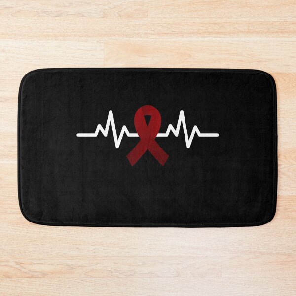 Item preview, Multiple Myeloma Heartbeat Ribbon designed and sold by awarenessandu2.