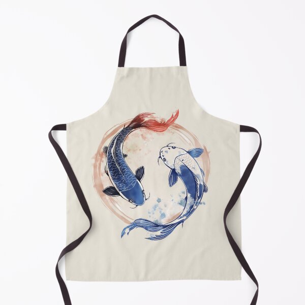 Item preview, Blue and White Koi Fish Yin&Yang designed and sold by xiao xuans.