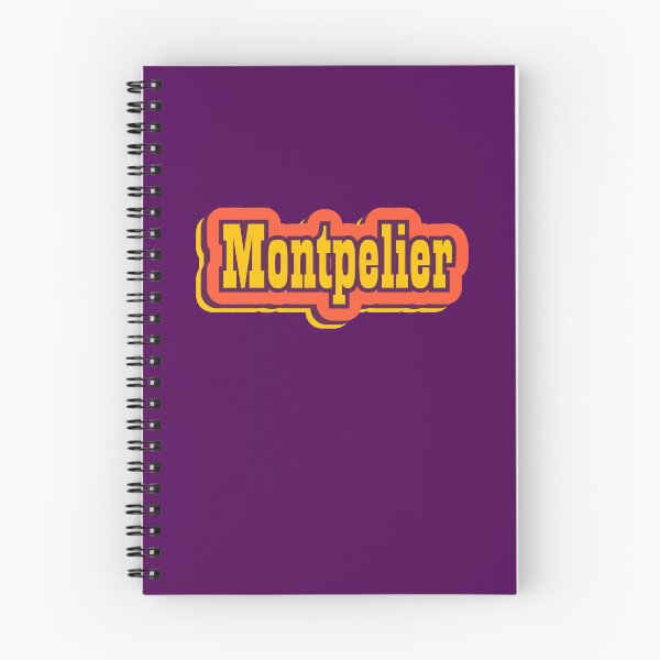 Item preview, Montpelier, Vermont Retro Typography designed and sold by ArtNoveltee.