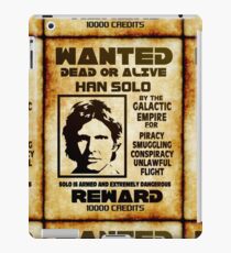 smuggler wanted iPad Case/Skin