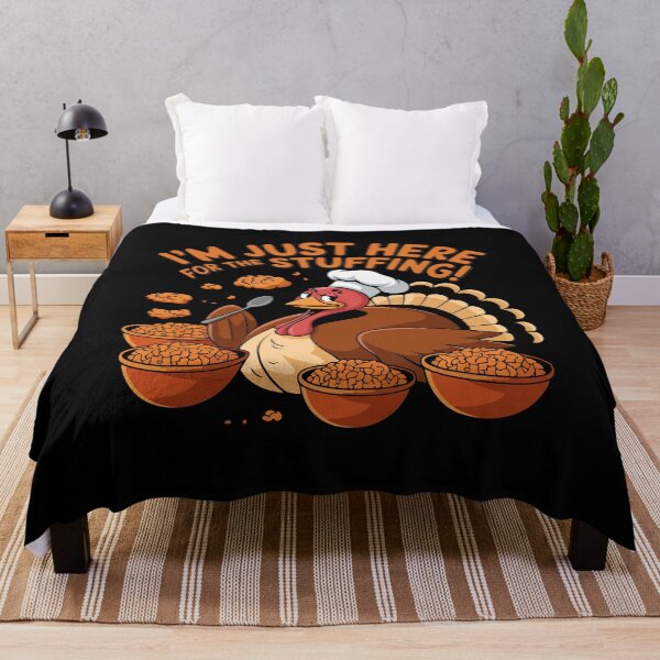 Item preview, I'm Just Here For The Stuffing! designed and sold by TrippyOutfitter.