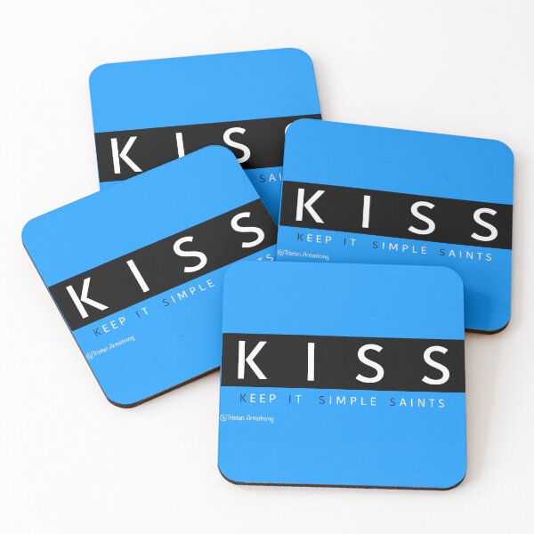 Item preview, K.I.S.S. (Keep It Simple Saints) designed and sold by TrisIllustrator.