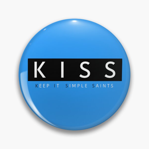 Item preview, K.I.S.S. (Keep It Simple Saints) designed and sold by TrisIllustrator.