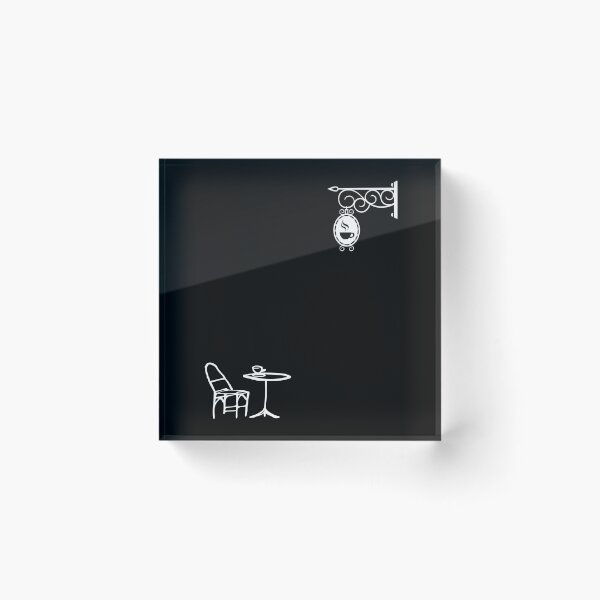 Item preview, French Cafe - French Minimalist Coffee Shop designed and sold by triharder12.
