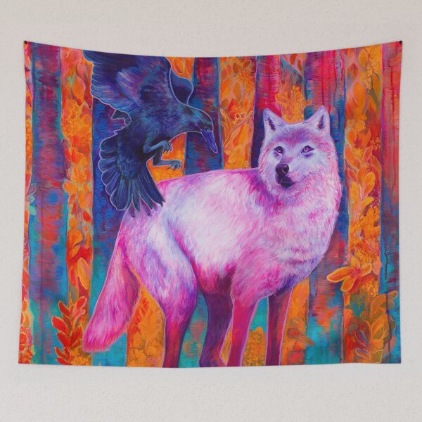 Item preview, The Raven and The Wolf designed and sold by CSolaris.
