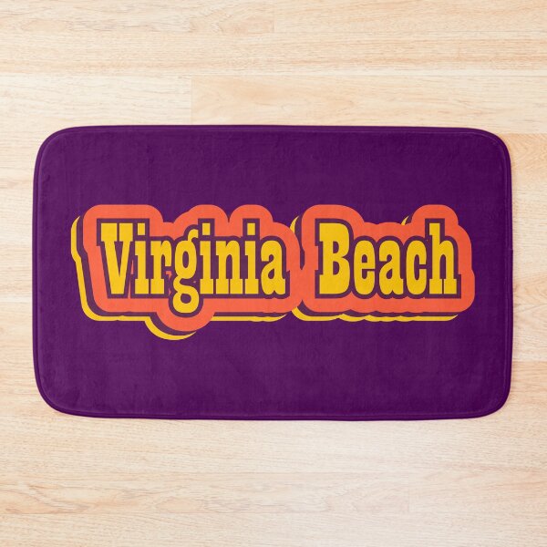 Item preview, Virginia Beach, Virginia Retro Typography designed and sold by ArtNoveltee.