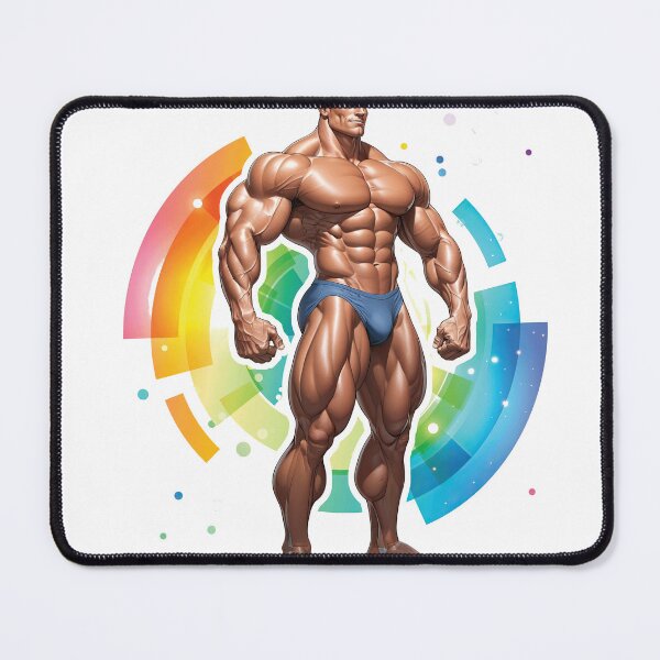 Item preview, New Series: Bodybuilder Sticker #75 designed and sold by ForeverPrintsOK.