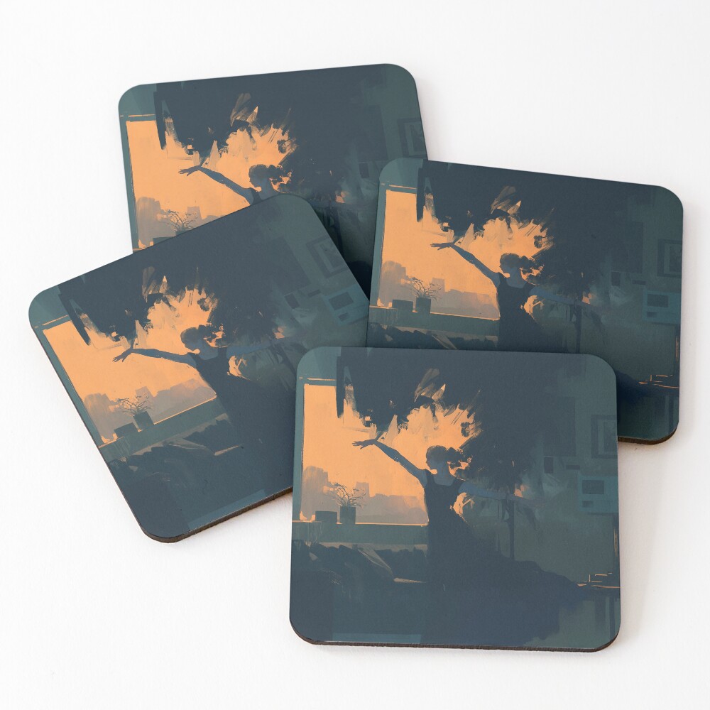Item preview, Coasters (Set of 4) designed and sold by Introvertedself.