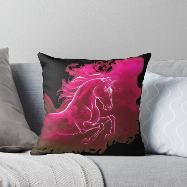 Item preview, Horse,  painted horse, pink horse designed and sold by PRYMULLART.