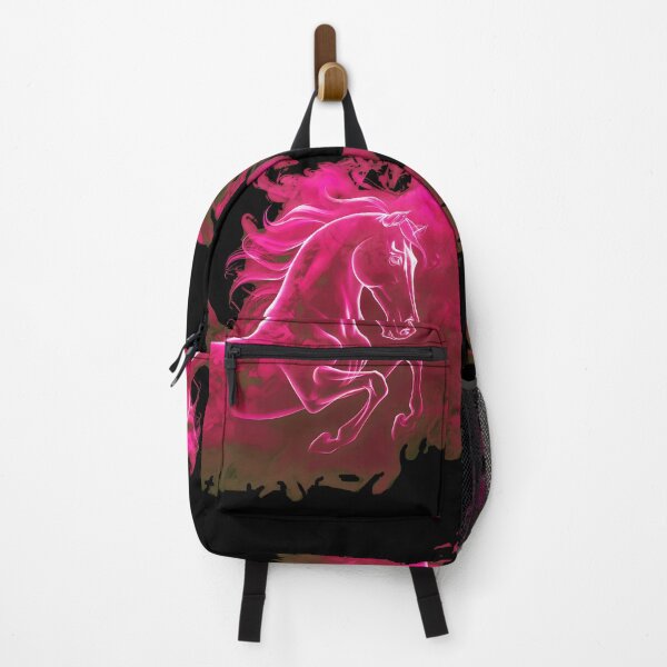 Item preview, Horse,  painted horse, pink horse designed and sold by PRYMULLART.