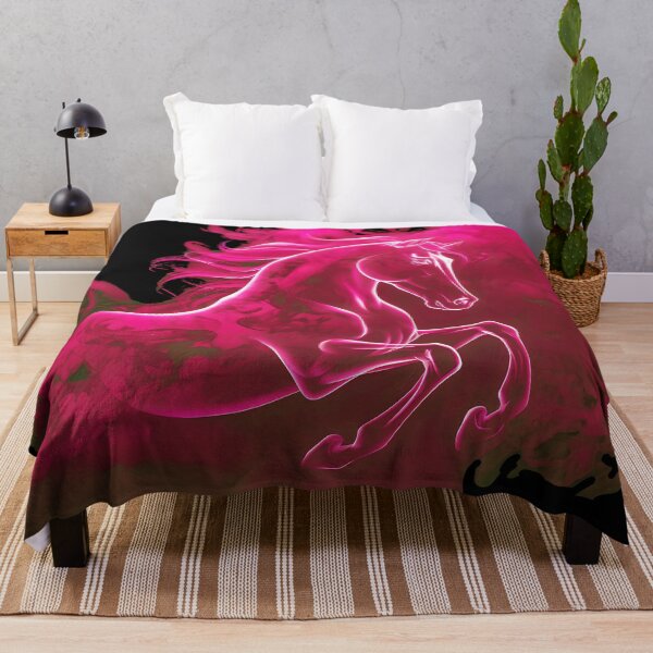 Item preview, Horse, painted horse, pink horse designed and sold by PRYMULLART.