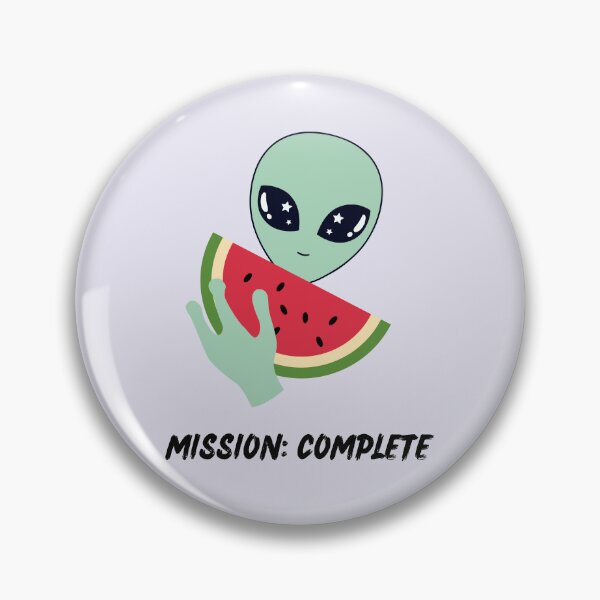 Item preview, Alien Abducts Watermelon designed and sold by GoblinBoutique.