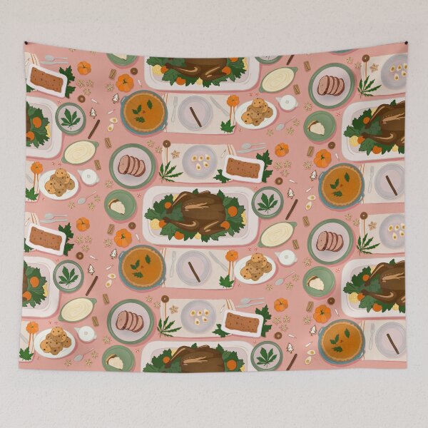 Item preview, Danksgiving Dinner Table Design Stoner ThankSgiving designed and sold by GobboYaga.