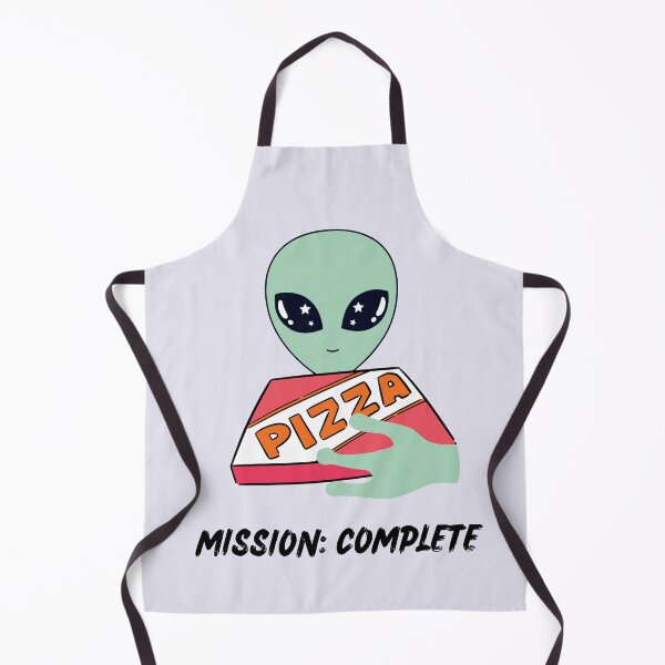 Item preview, Alien Abducts Pizza designed and sold by GoblinBoutique.