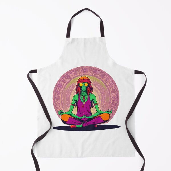 Item preview, Hippie Alien Practices Yoga Among Stars 3 designed and sold by Tom-Johnson.