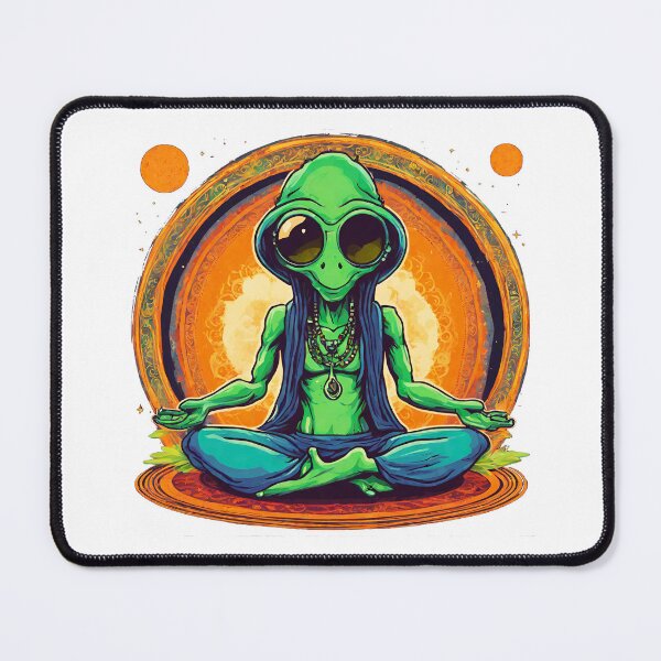 Item preview, Hippie Alien Practices Yoga Among Stars 4 designed and sold by Tom-Johnson.