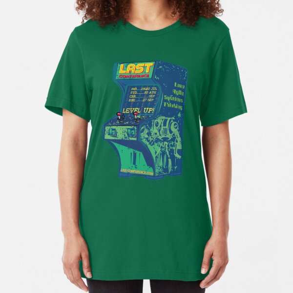LAST Conference 2018. Single. All cities. Slim Fit T-Shirt