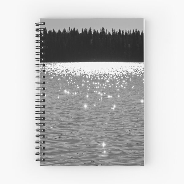 Item preview, Sunlight reflecting on the water in black and white designed and sold by CanadianWild418.