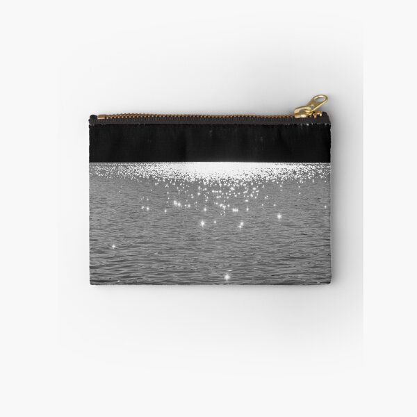 Item preview, Sunlight reflecting on the water in black and white designed and sold by CanadianWild418.