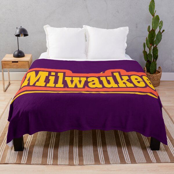 Item preview, Milwaukee Beach, Wisconsin Retro Typography designed and sold by ArtNoveltee.