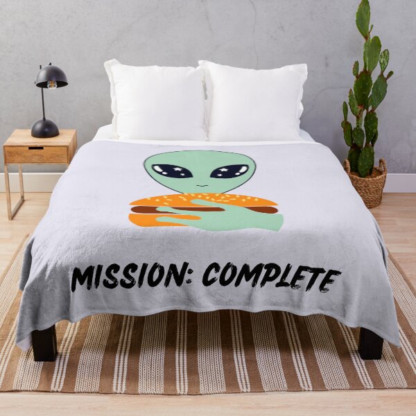 Item preview, Alien Abducts Hamburger designed and sold by GoblinBoutique.