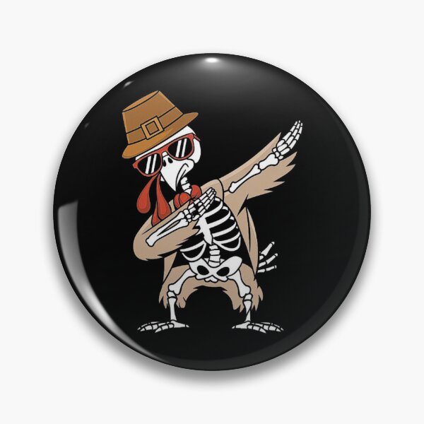 Item preview, Dab Dance Turkey Skeleton – Thanksgiving Celebration with a Twist designed and sold by love3617.