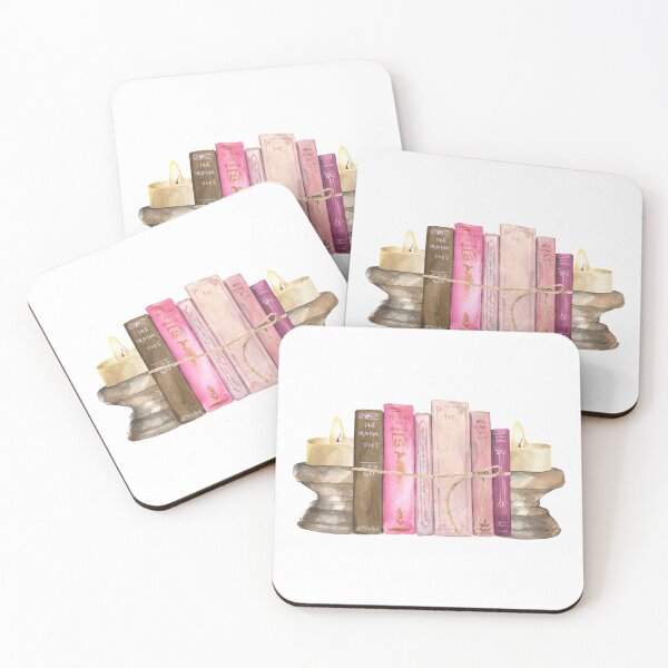 Item preview, Vintage Books stack with Candels. designed and sold by ArtBM.