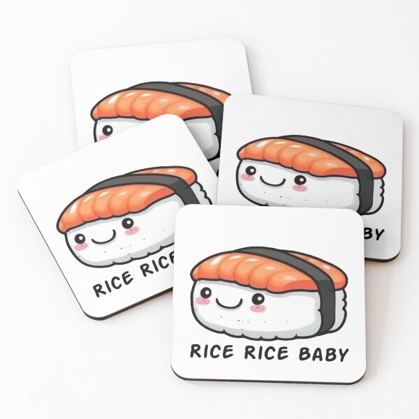 Item preview, Rice Rice Baby: A Sushi Lover's Delight designed and sold by SketchOnScreen.
