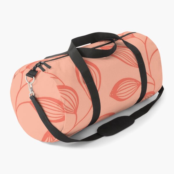 Item preview, Climbing Vine Leaves In Red Pink On Pink designed and sold by taiche.