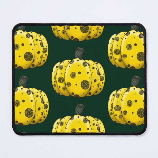 Item preview, Spiral & Dot Pumpkin in Yellow designed and sold by lezell.