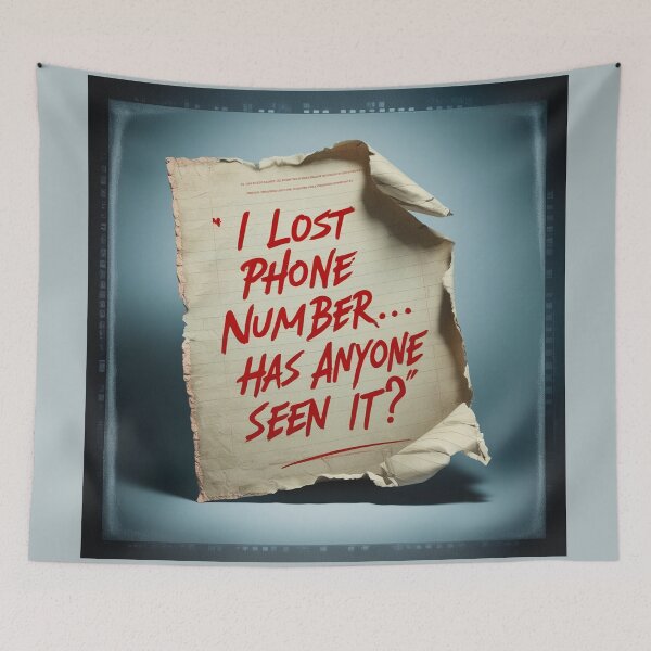 Item preview, Where is my number? designed and sold by PixelAndBrush.