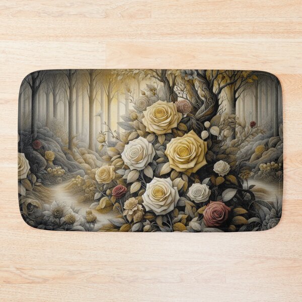 Item preview, A mystical rose bed, in a mystical forest designed and sold by Mskathrynne.